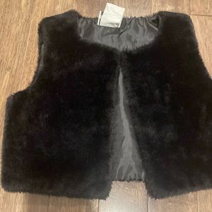 Faux fur vest kids